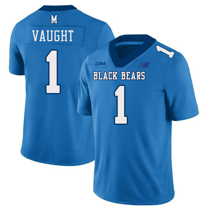 Maine Black Bears #1 Devin Vaught College Football Jerseys,Uniforms-Light Blue